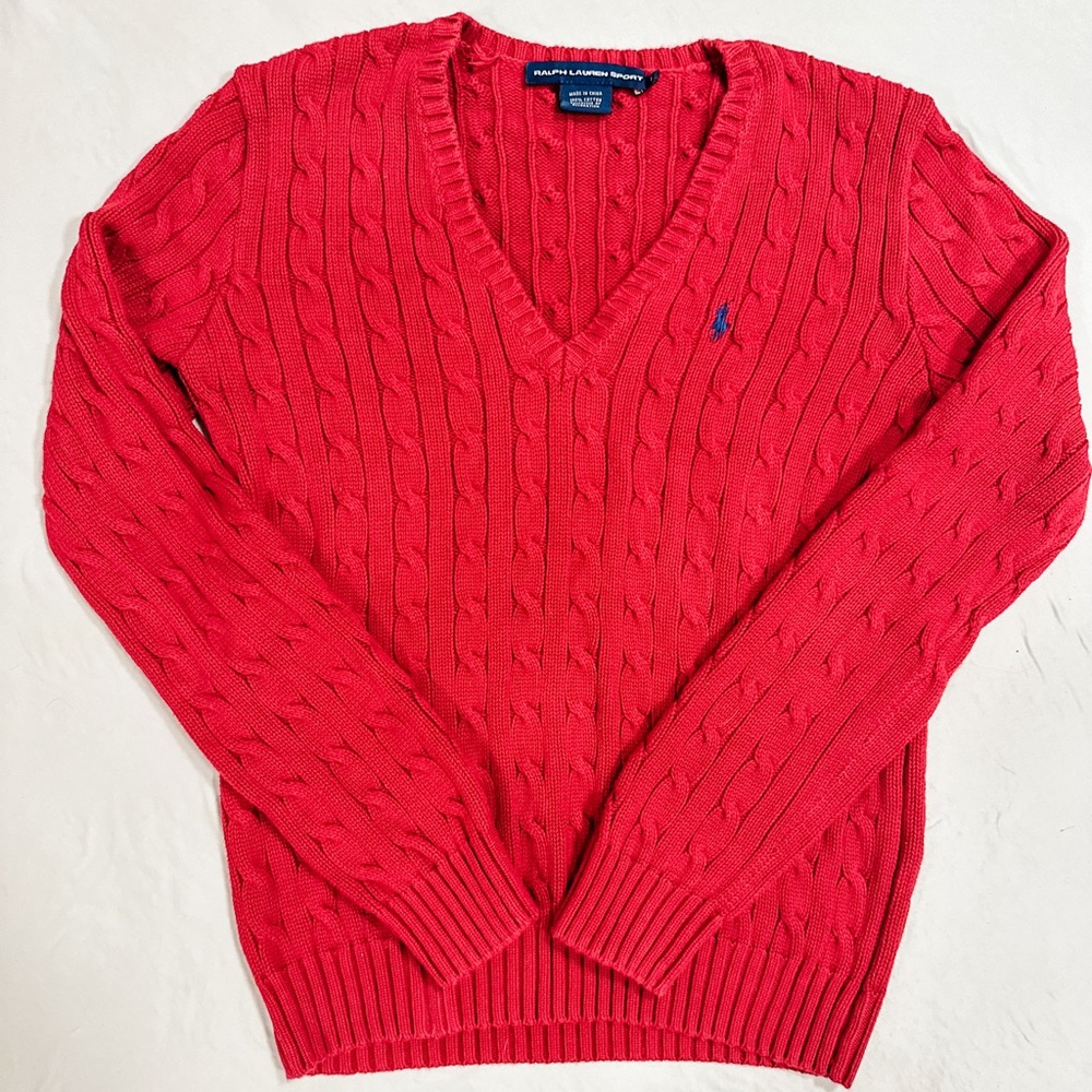 Ralph Lauren Cable-Knit Sweater (L)
